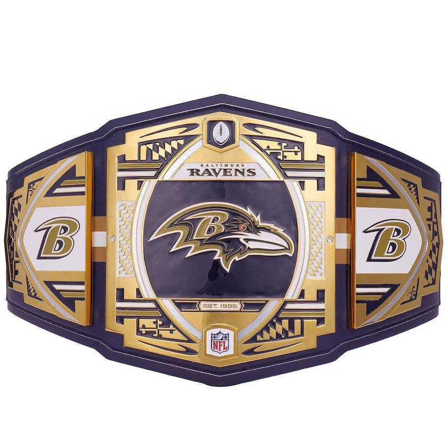 Baltimore Ravens Championship Belt - Zees Belts