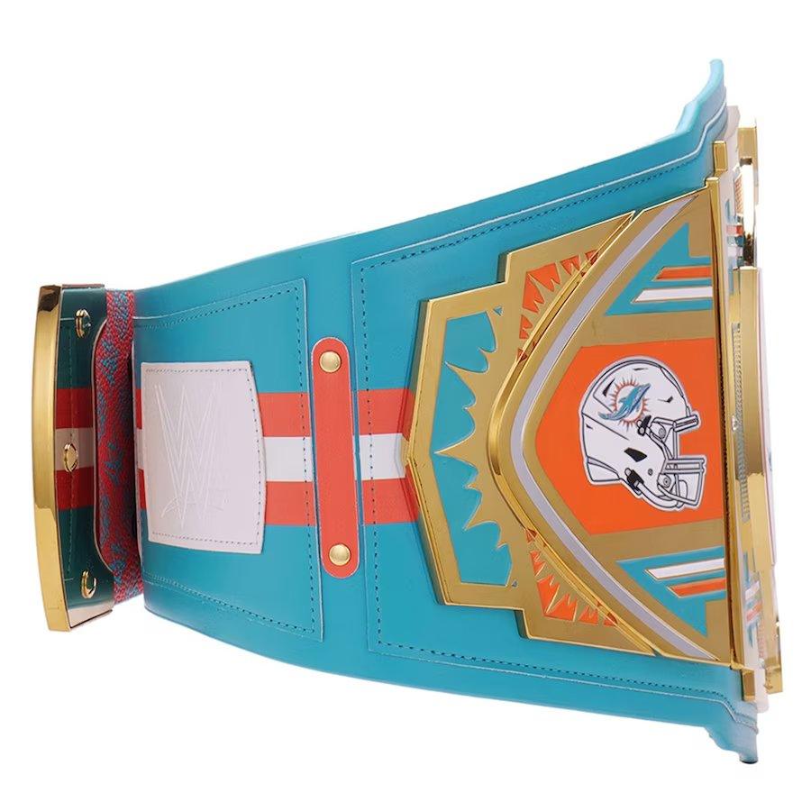 Miami Dolphins Championship Belt Zees Belts