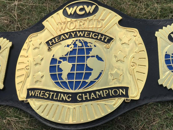 WCW WORLD TAG TEAM 24K GOLD Championship Belt - Zees Belts