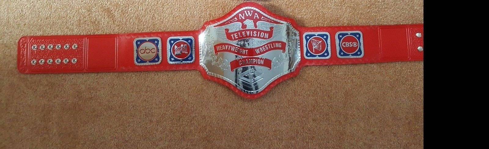 NWA TELEVISION HEAVYWEIGHT Championship Title Belt - Zees Belts