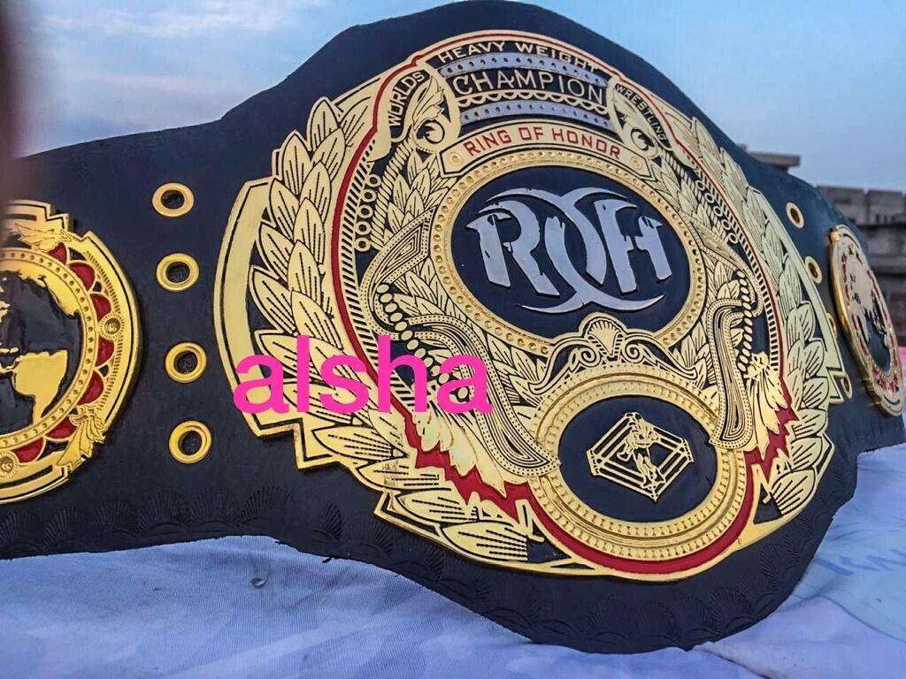 ROH HEAVYWEIGHT Zinc Championship Belt - Zees Belts