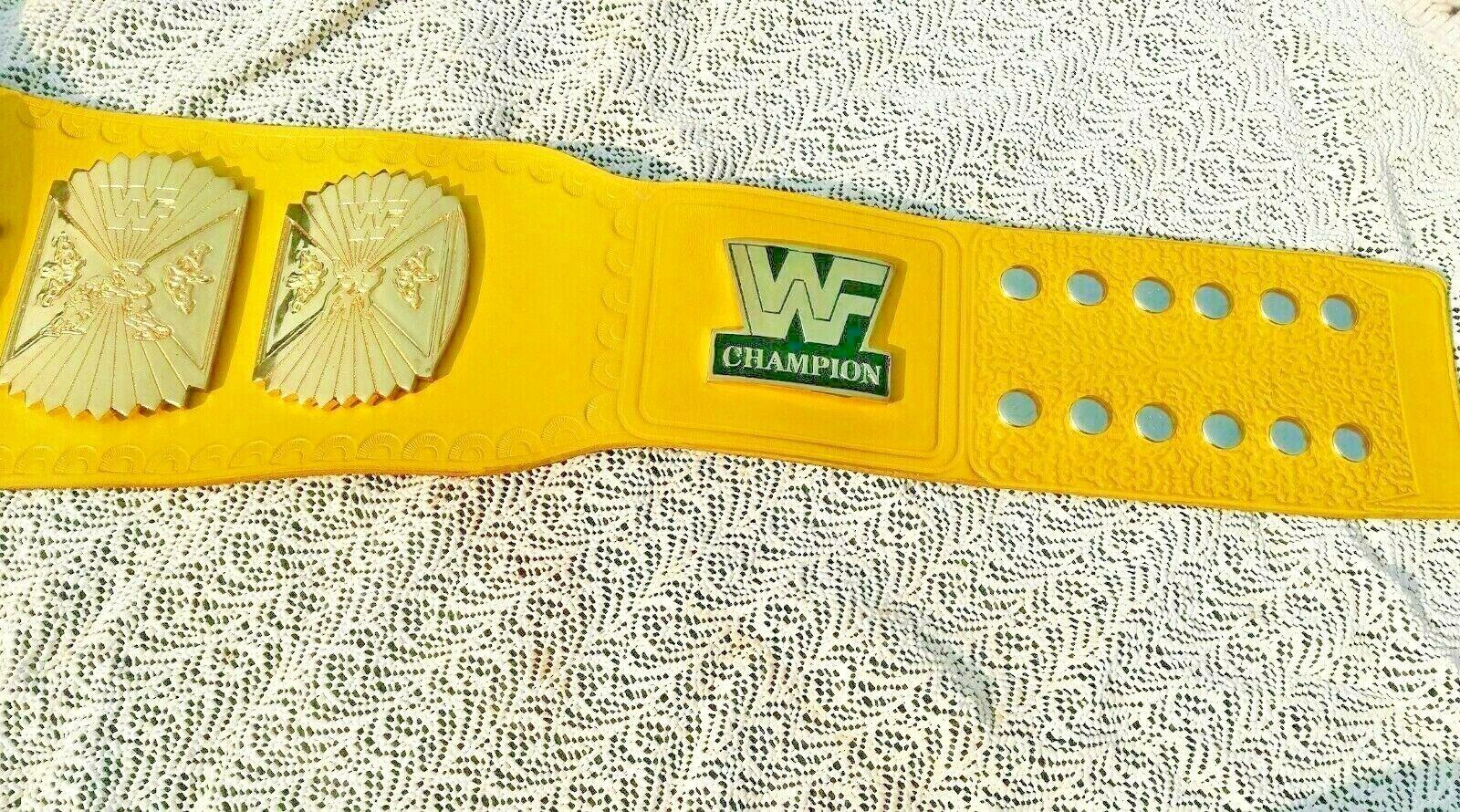 WWF WINGED EAGLE ULTIMATE WARRIOR Zinc Championship Belt - Zees Belts