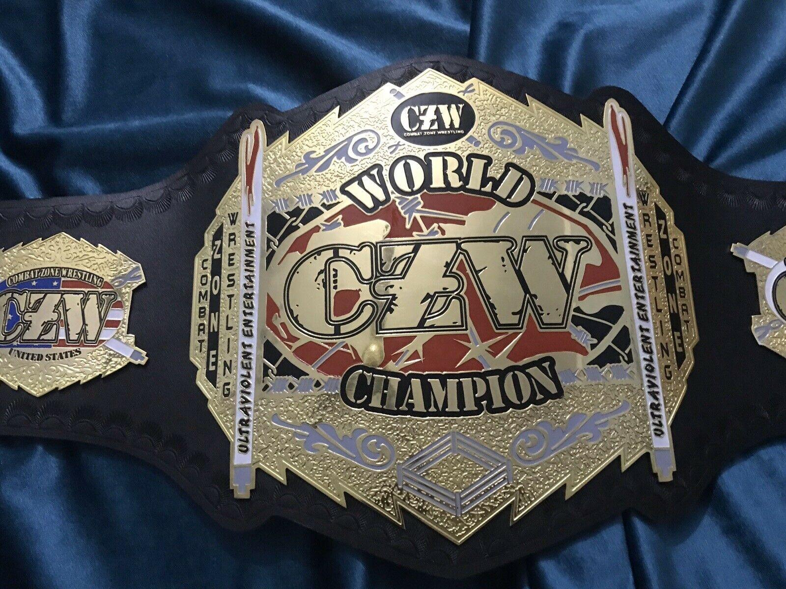 CZW Championship Belts Icons of Hardcore Wrestling Zees Championship