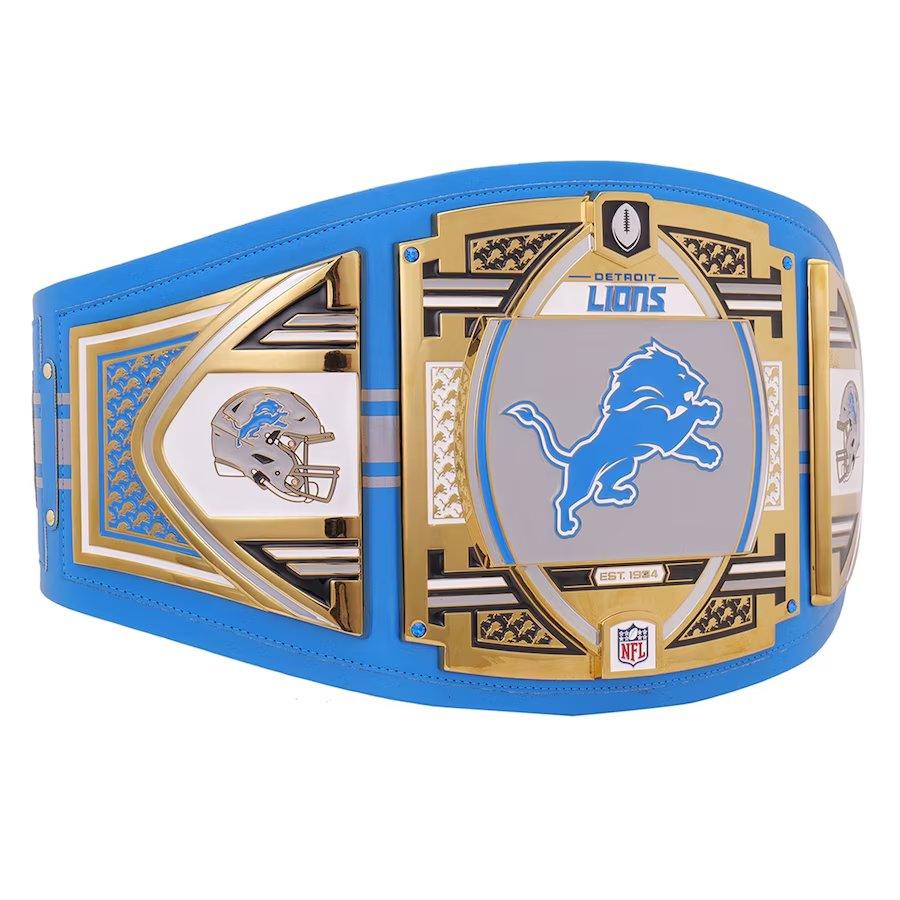 Detroit Lions Championship Belt