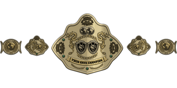 ZBCB-35 Custom Design Championship Belt - Zees Belts