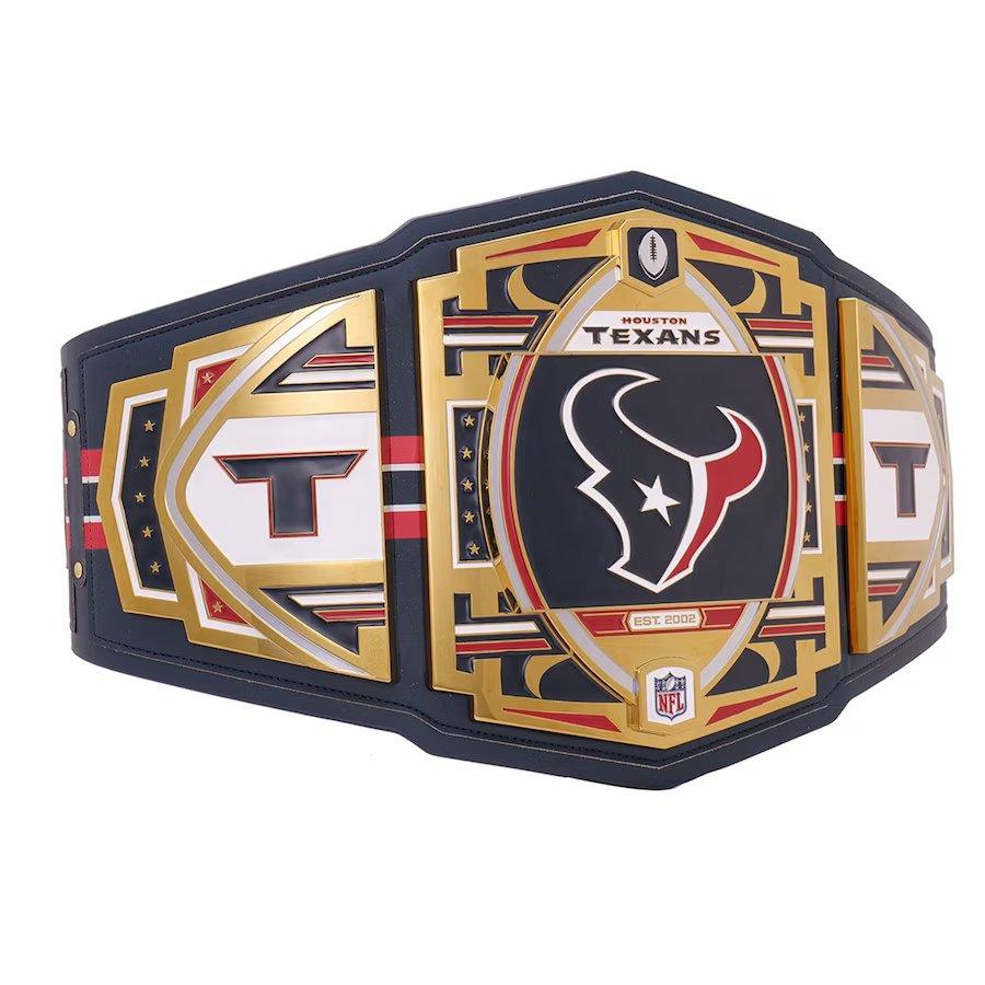 Houston Texans Championship Belt - Zees Belts