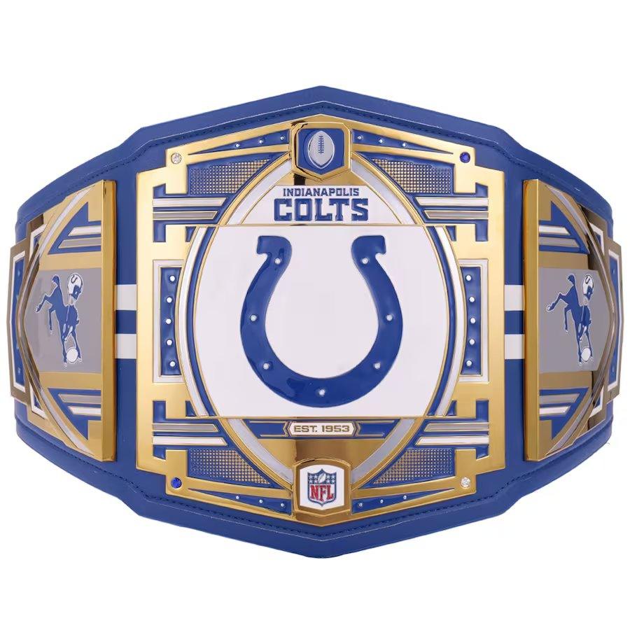 Indianapolis Colts Championship Belt - Zees Championship Belts