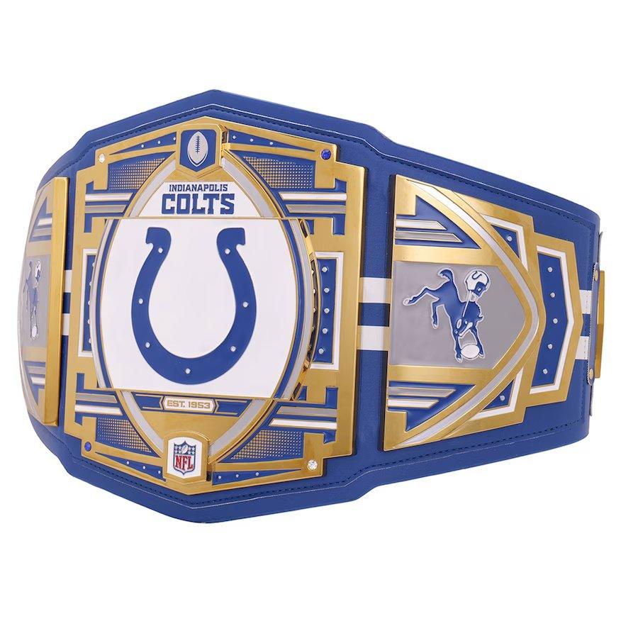 Indianapolis Colts Championship Belt - Zees Championship Belts