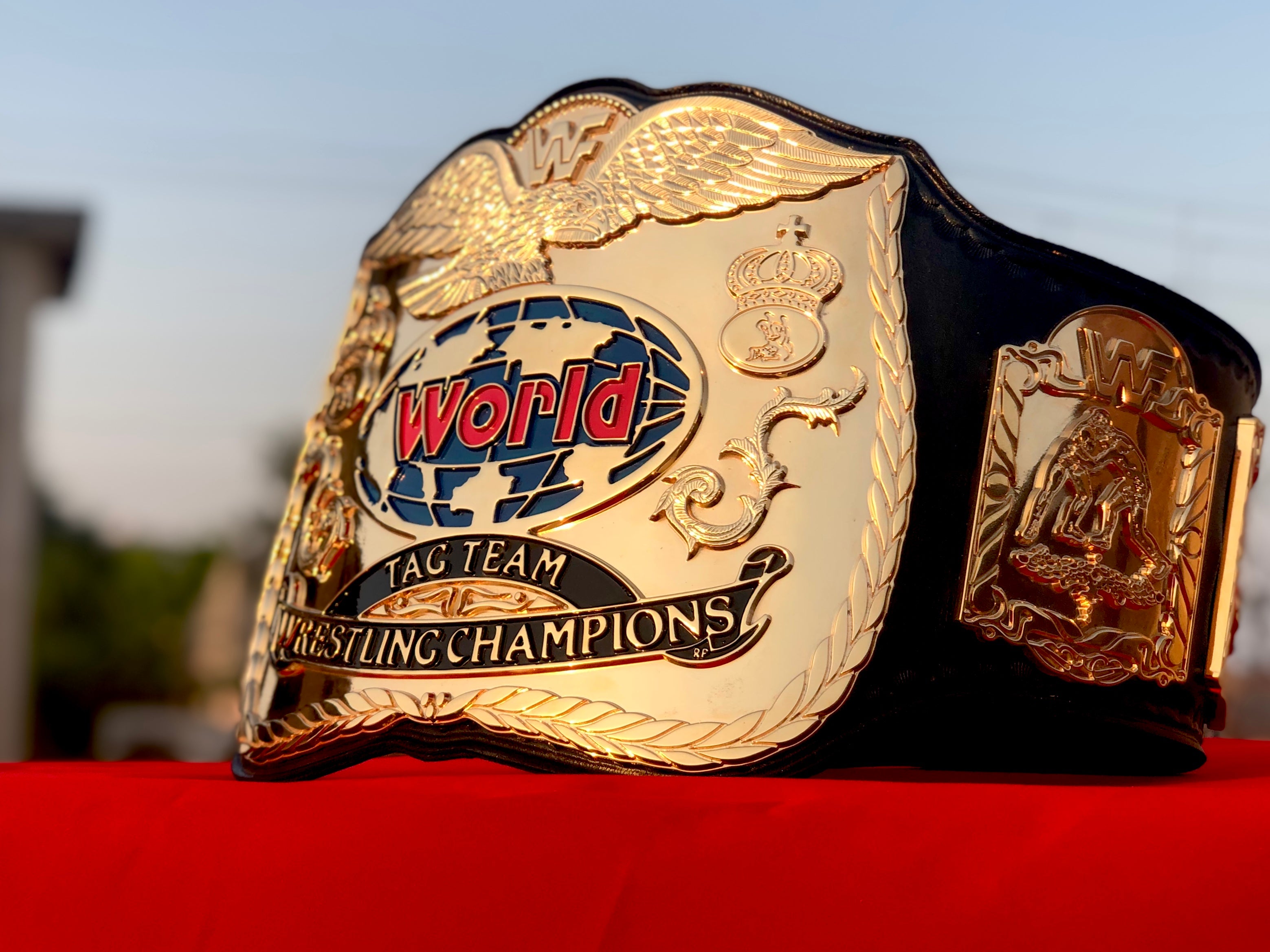 WWF Premium World Tag Team CNC Championship Belt