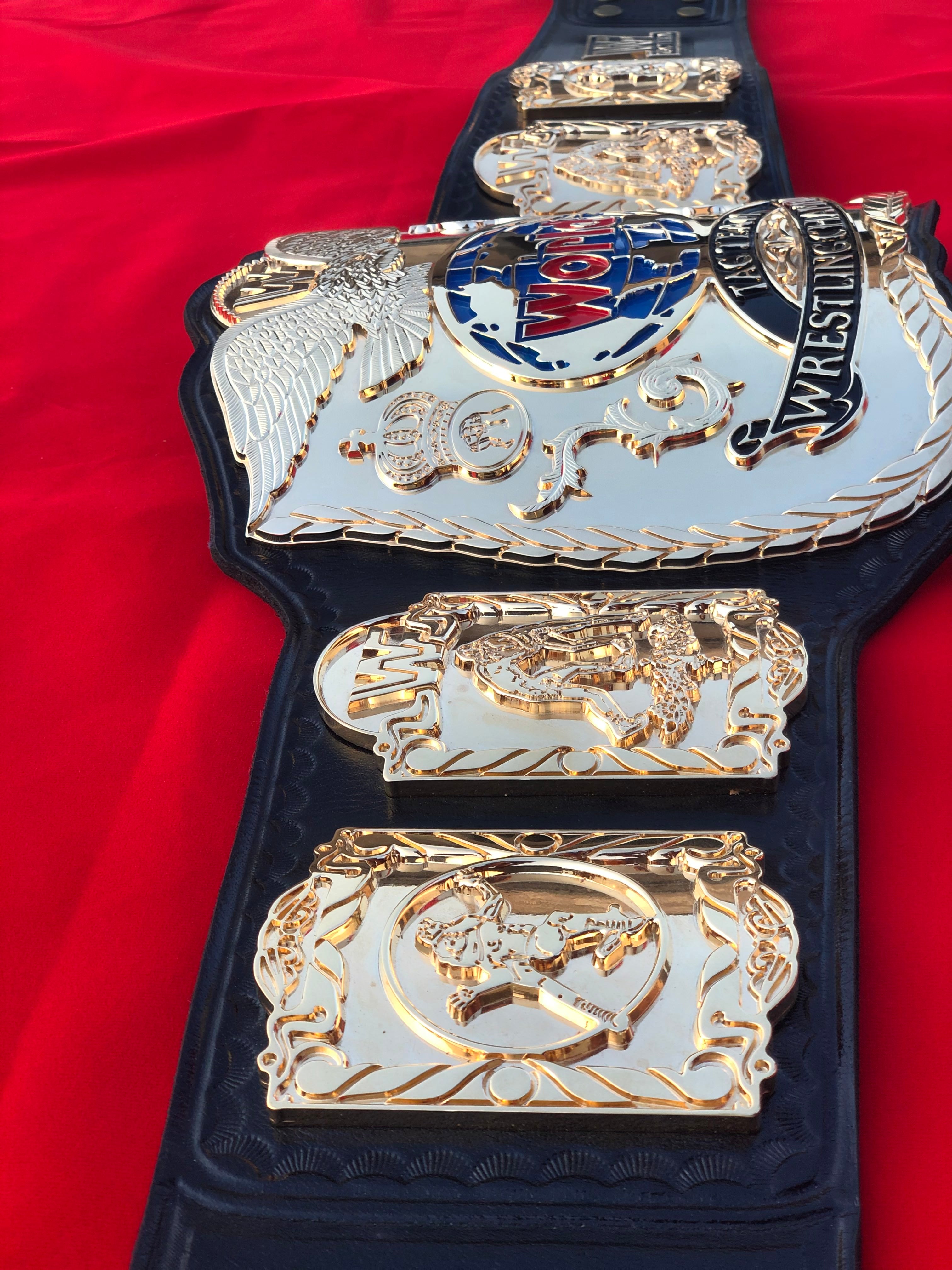 WWF Premium World Tag Team CNC Championship Belt