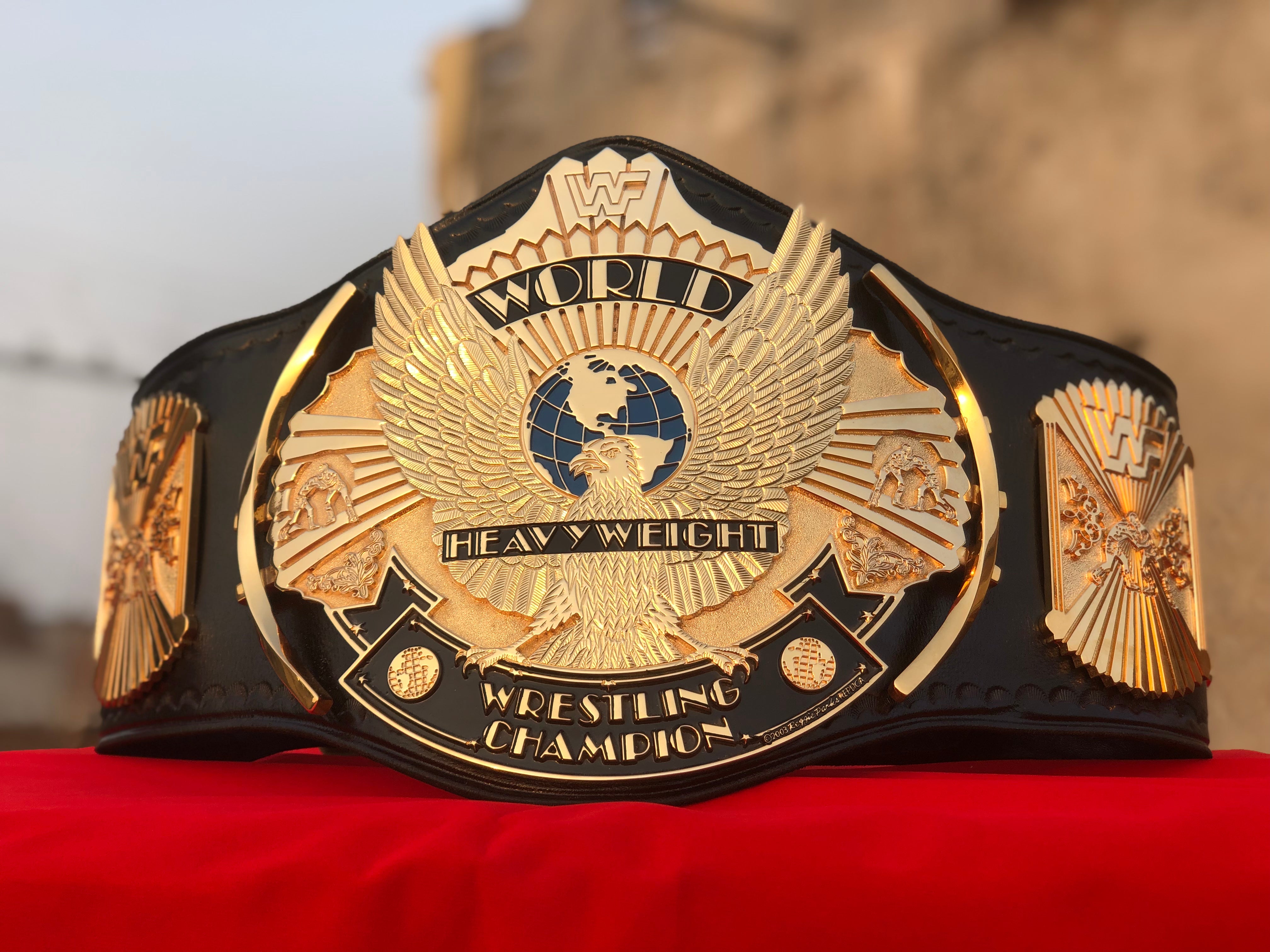 WWF Premium Winged Eagle CNC Championship Belt