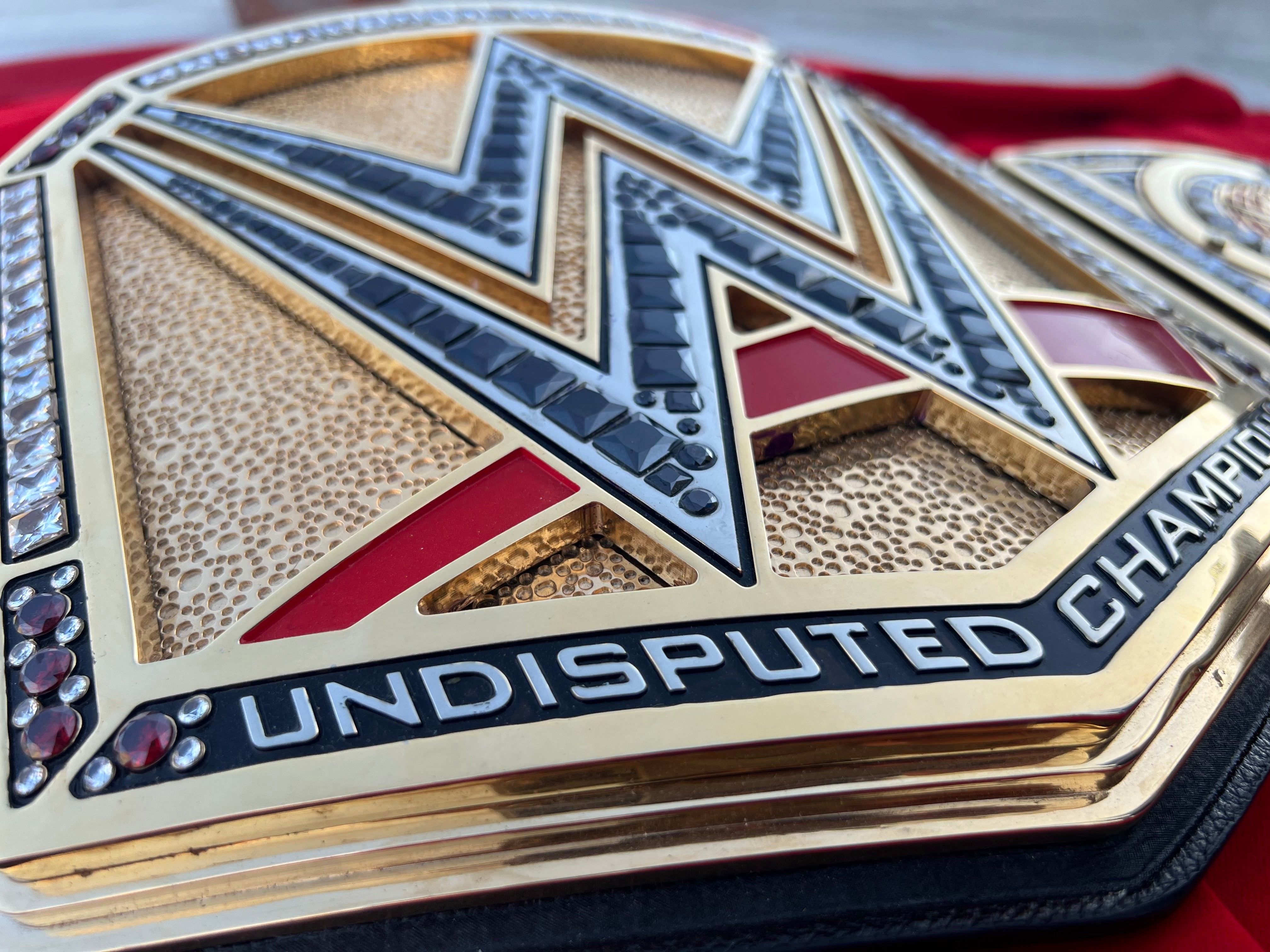 WWE Undisputed Premium CNC Championship Belt | Zees Belts - Zees ...