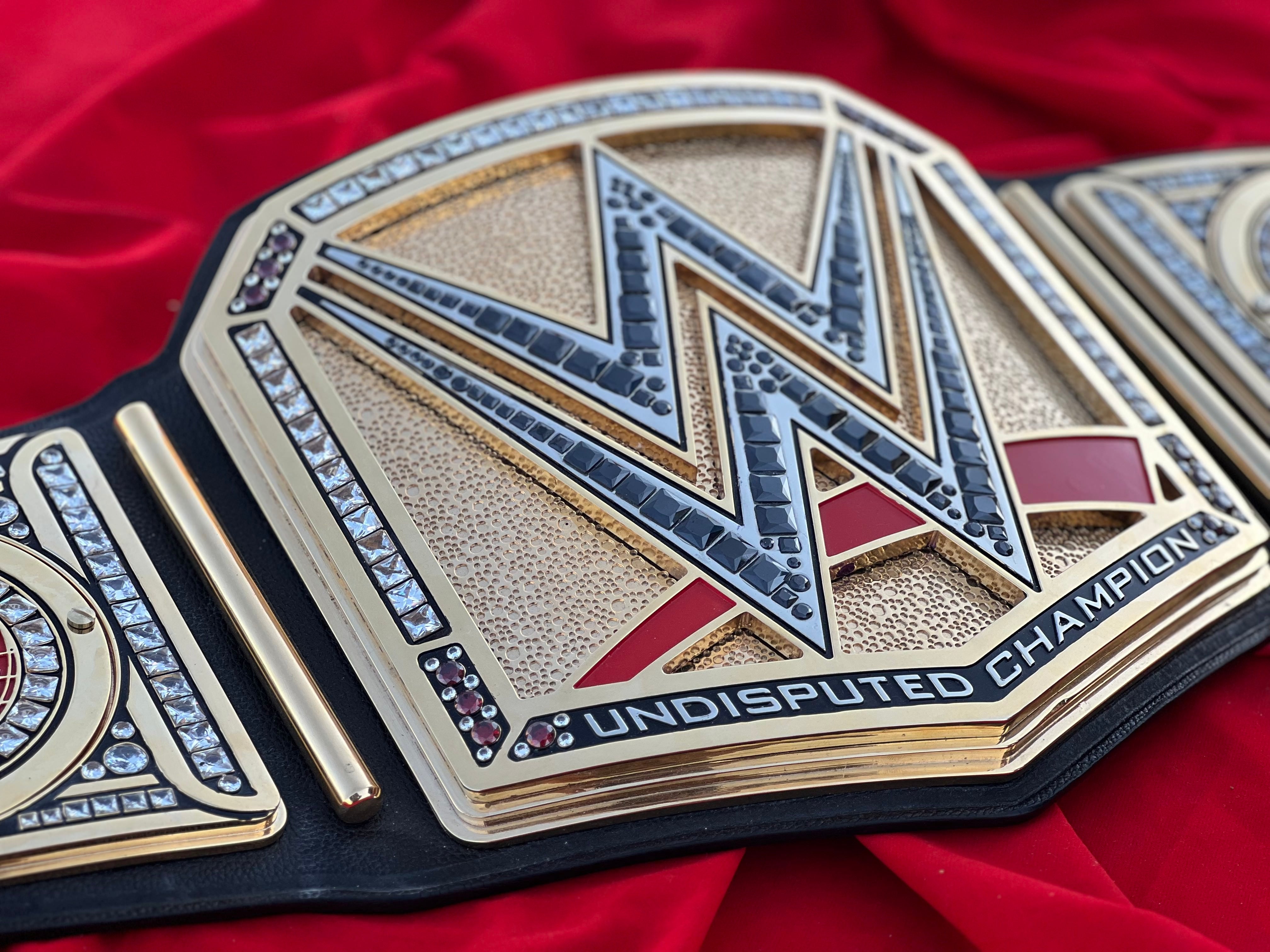 WWE Undisputed Premium CNC Championship Belt | Zees Belts - Zees ...