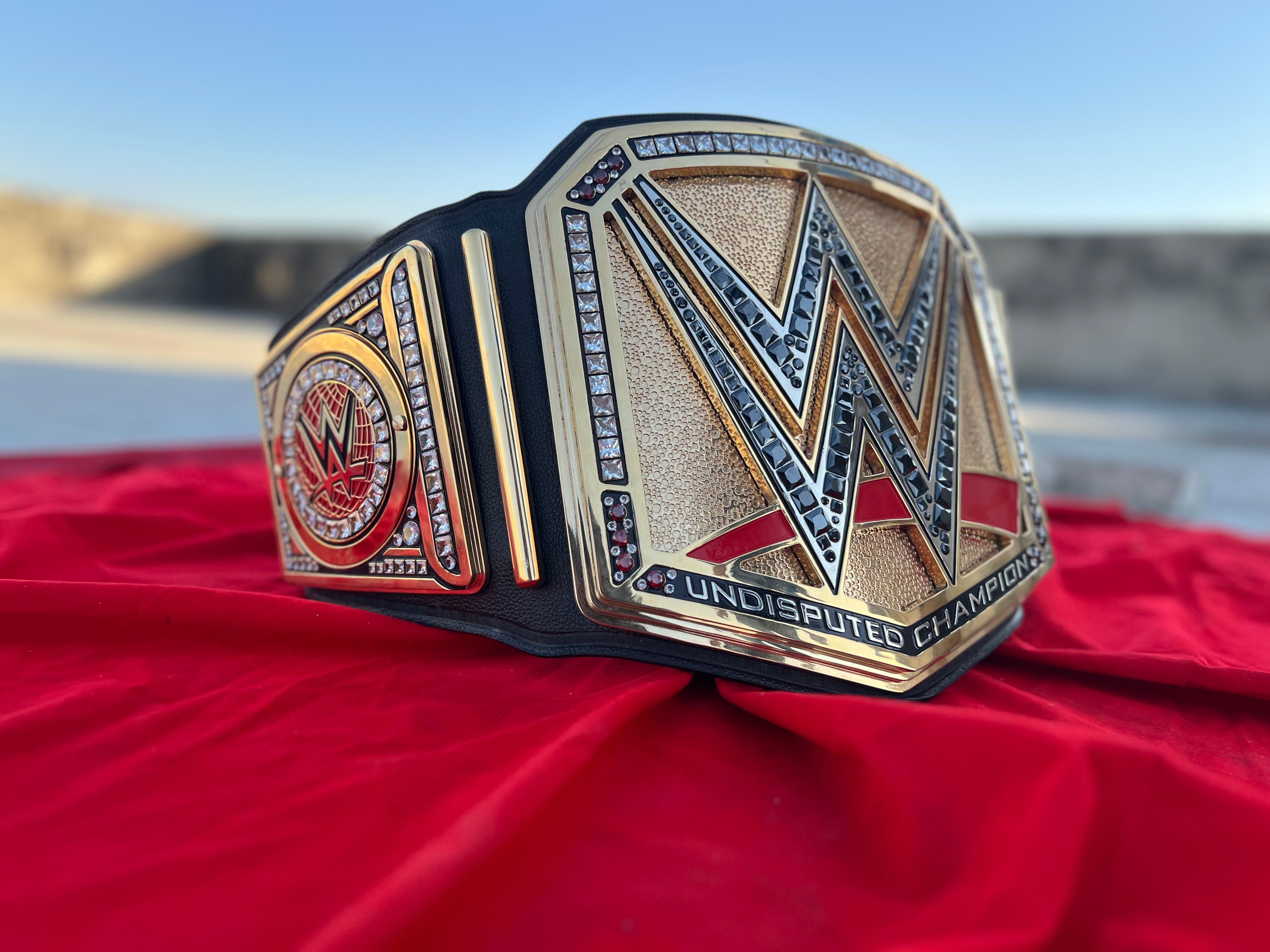 WWE Undisputed Premium CNC Championship Belt | Zees Belts - Zees ...