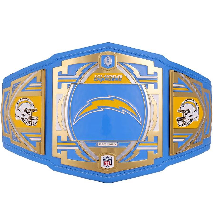 Los Angeles Chargers Championship Belt - Zees Belts