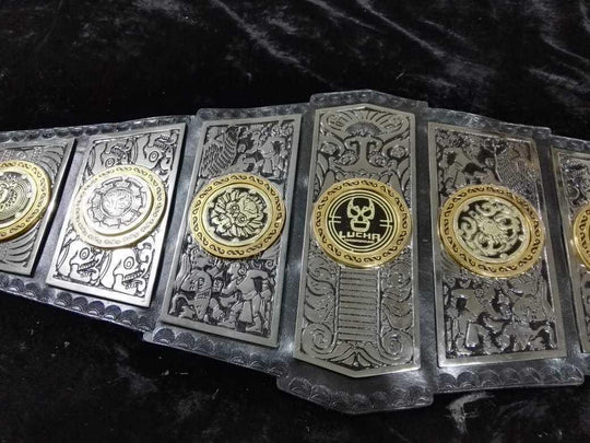 LUCHA UNDERGROUND GIFT OF GOD Zinc Championship Belt - Zees Belts