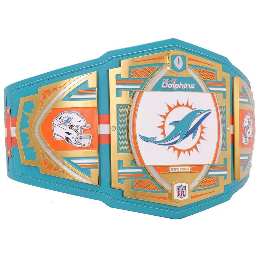 Miami Dolphins Championship Belt - Zees Belts