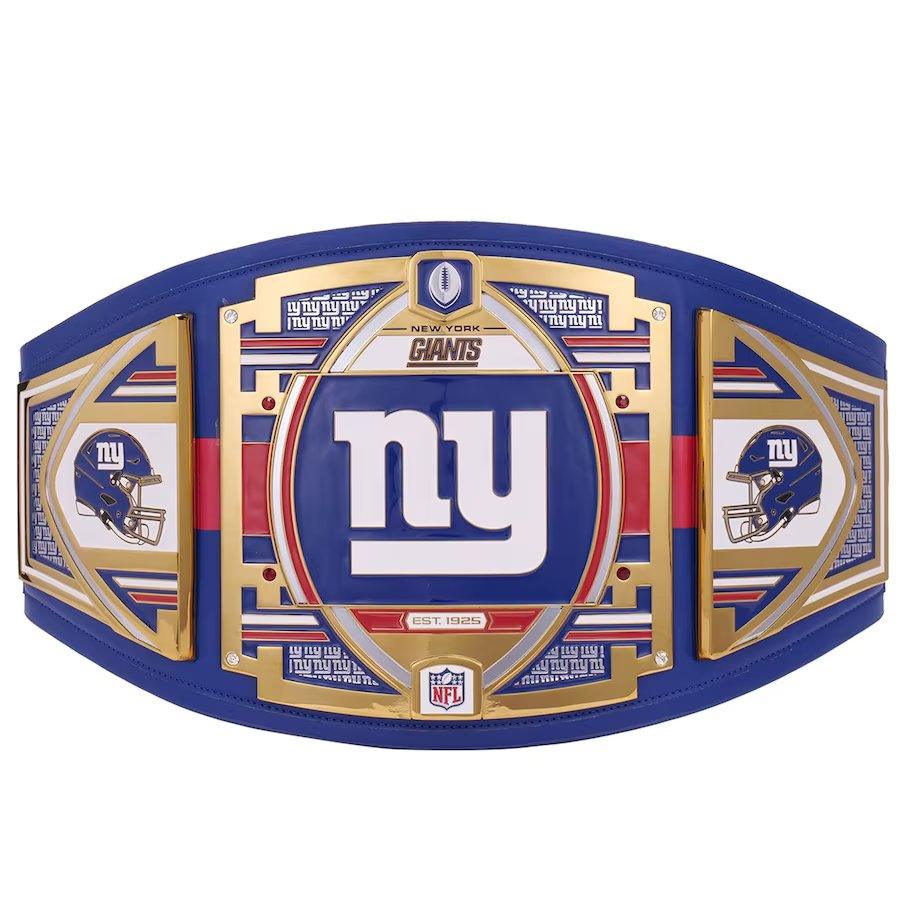 New York Giants Championship Belt - Zees Belts