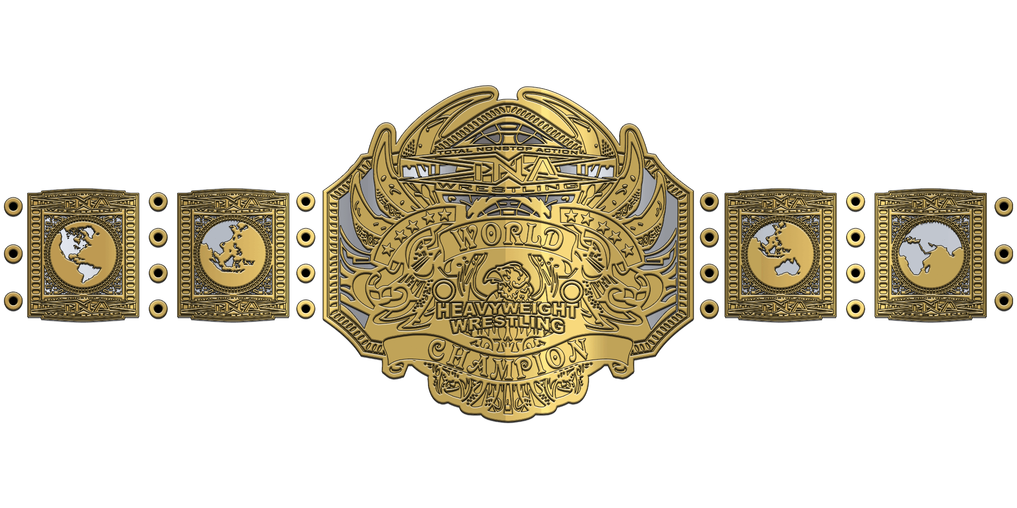ZBCB-125 Custom Design Championship Belt 2mm Zinc Zees