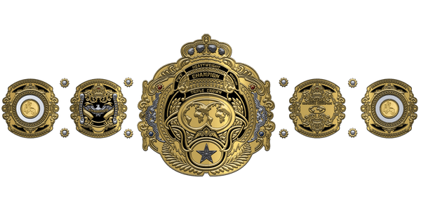 ZBCB-137 Custom Design Championship Belt - Zees Belts