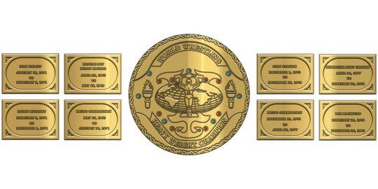 ZBCB-155 Custom Design Championship Belt - Zees Belts