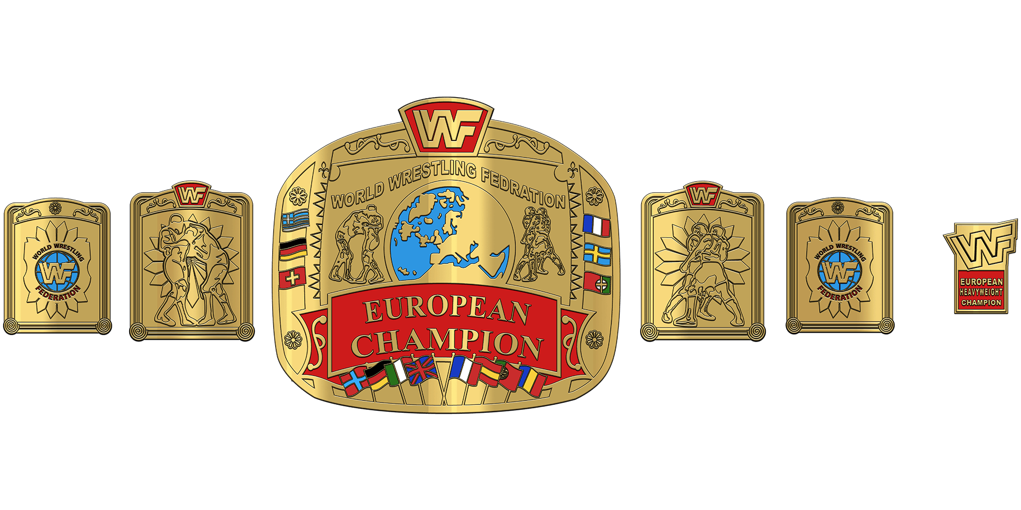 ZBCB-157 Custom Design Championship Belt - 6mm / Zinc - Zees