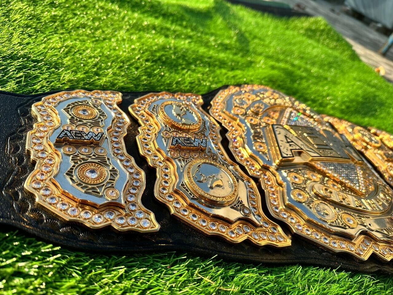 AEW Champion HEAVYWEIGHT CNC MADE CHAMPIONSHIP BELT - Zees Belts