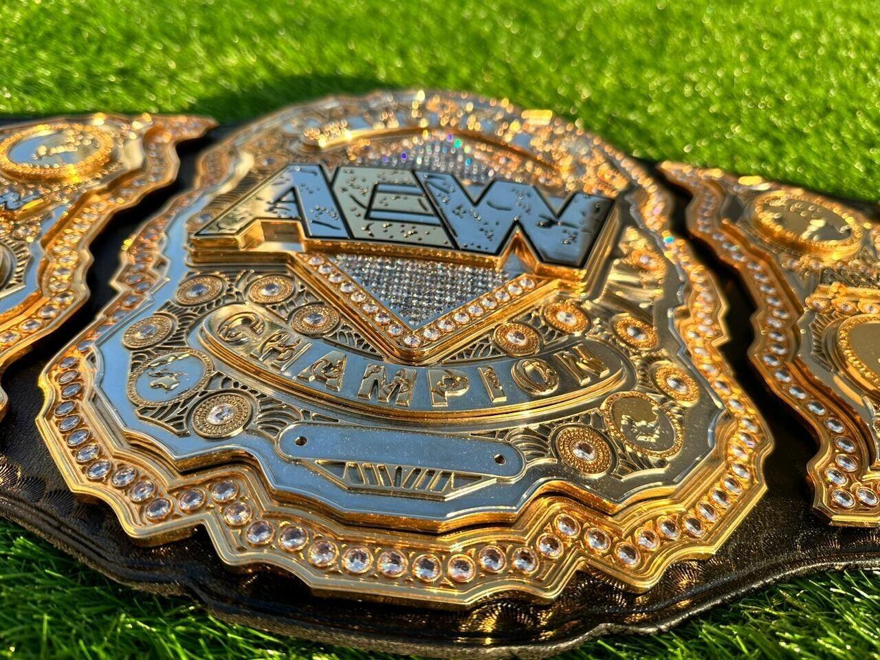 AEW Champion HEAVYWEIGHT CNC MADE CHAMPIONSHIP BELT - Zees Belts