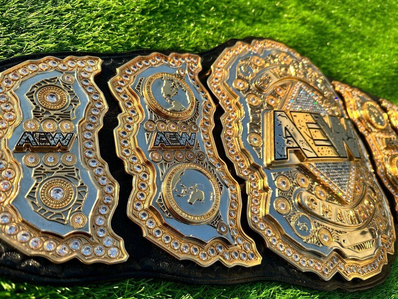 AEW Champion HEAVYWEIGHT CNC MADE CHAMPIONSHIP BELT | Zees Belts