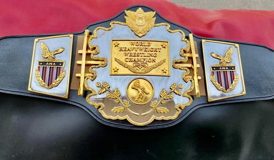 AWA WORLD HEAVYWEIGHT CNC HD CHAMPIONSHIP BELT - Zees Belts