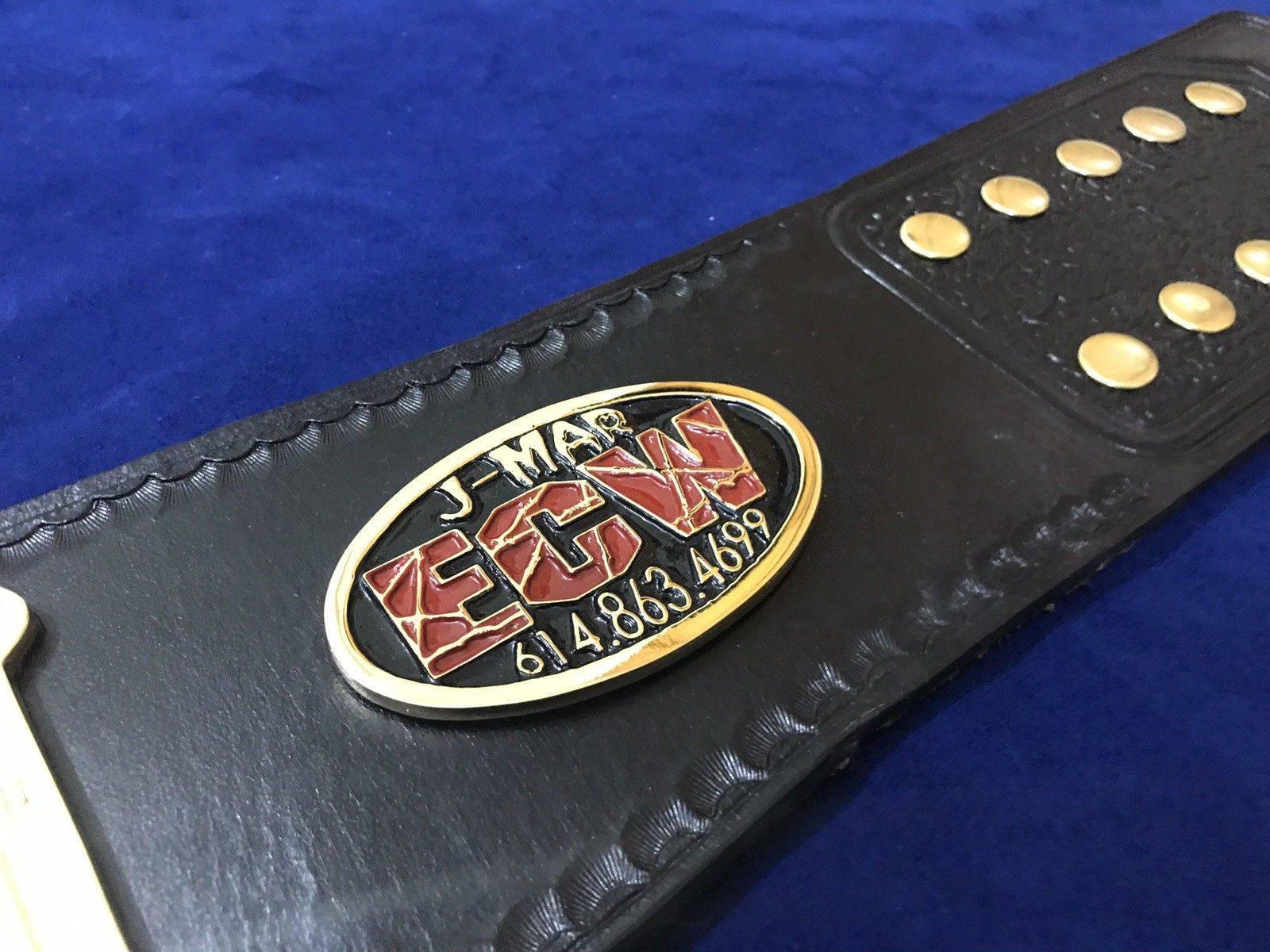 ECW WORLD HEAVYWEIGHT 24K GOLD Championship Belt - Zees Belts