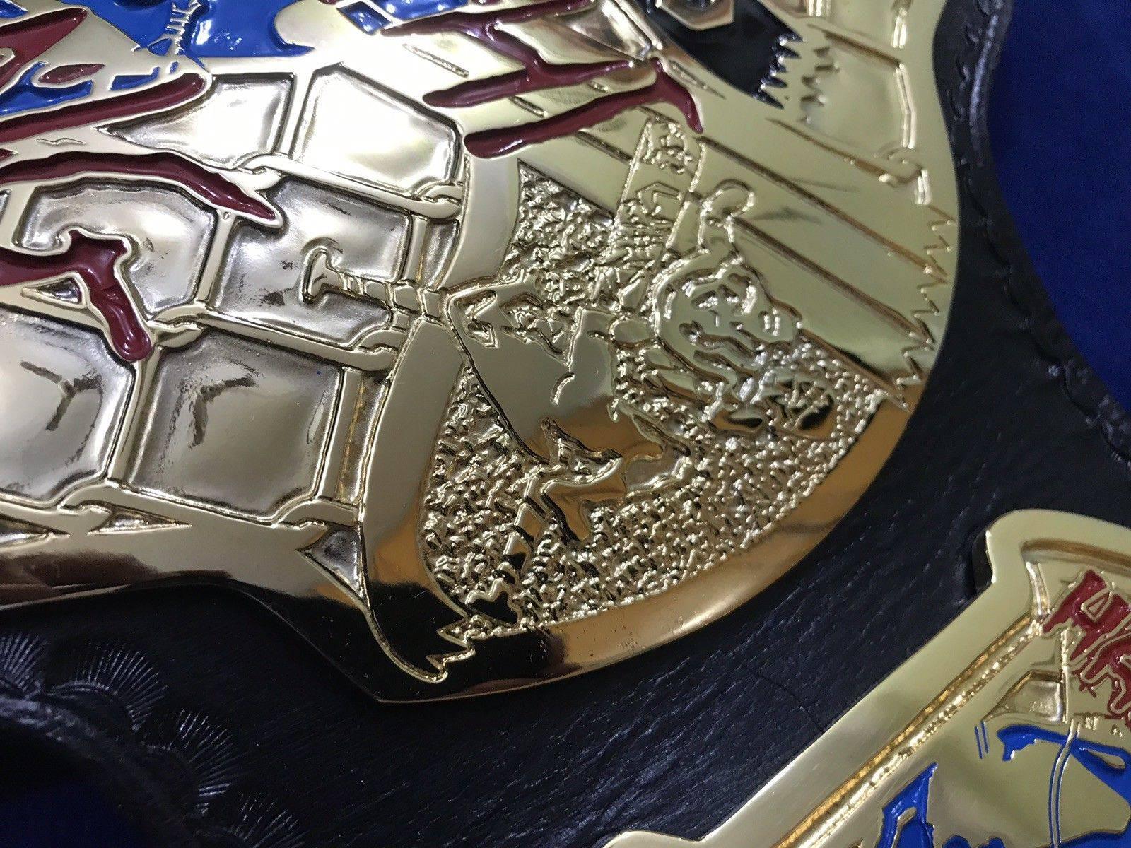 ECW WORLD HEAVYWEIGHT 24K GOLD Championship Belt | Zees Belts