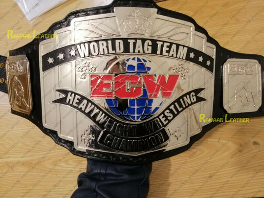 ECW TAG TEAM Championship Belt Zinc Plates - Zees Belts