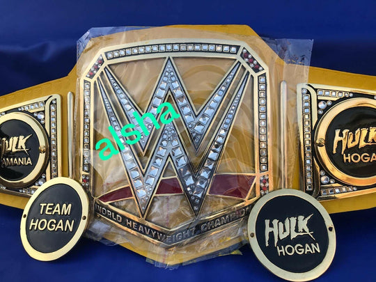 HULK HOGAN WORLD HEAVYWEIGHT Championship Belt - Zees Belts