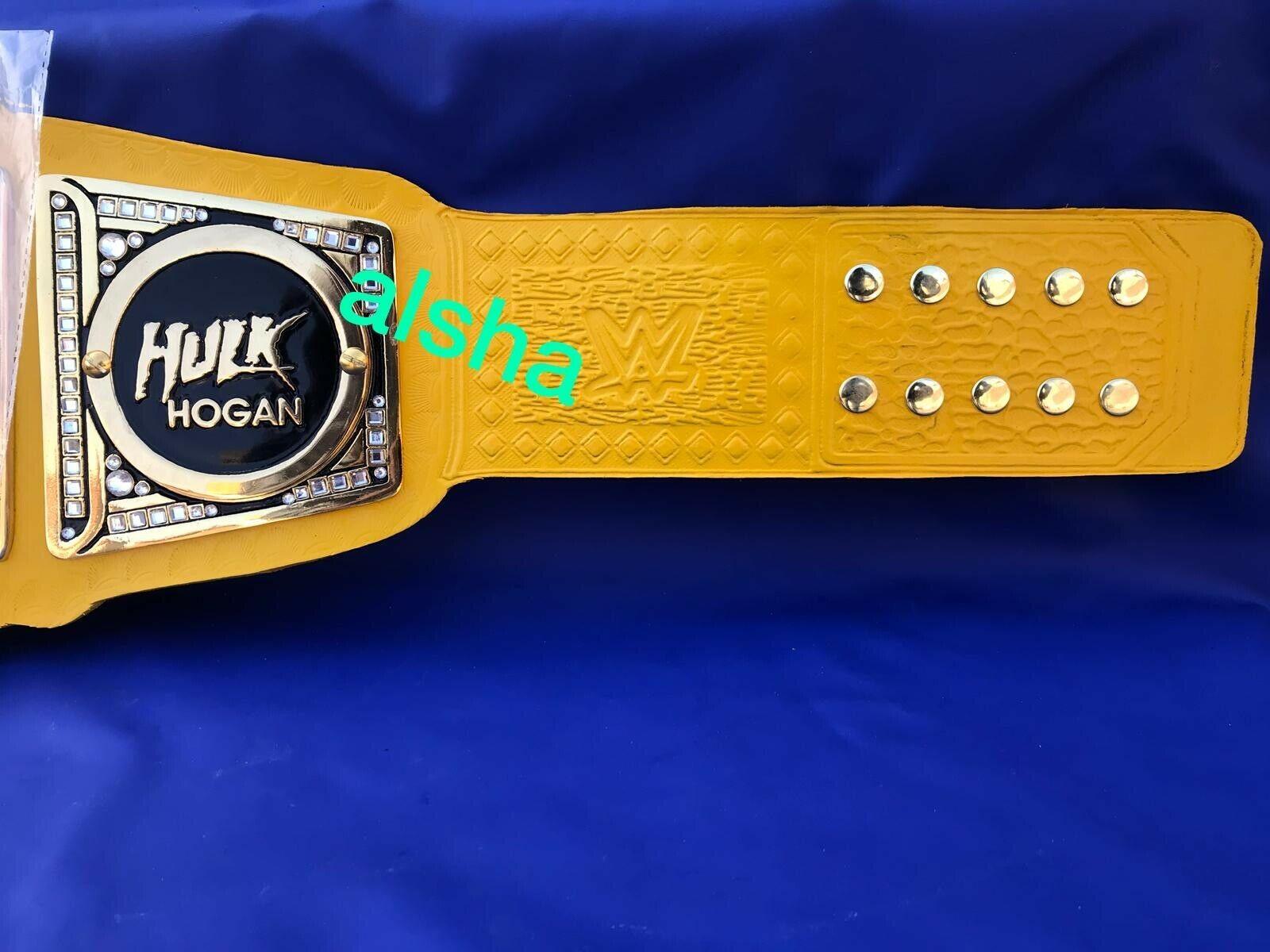 HULK HOGAN WORLD HEAVYWEIGHT Championship Belt - Zees Belts