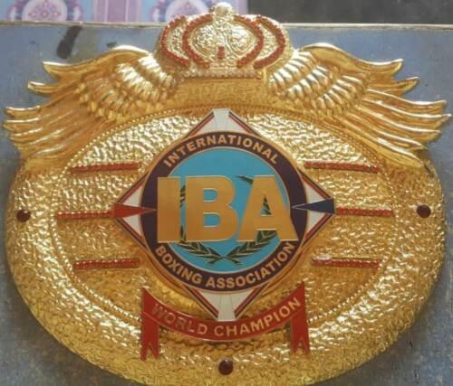 IBA BOXING TITLE Championship Belt - Zees Belts