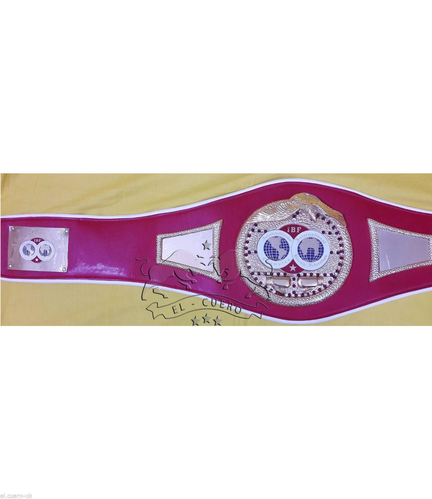 IBF INTERNATIONAL BOXING FEDERATION Championship Belt - Zees Belts