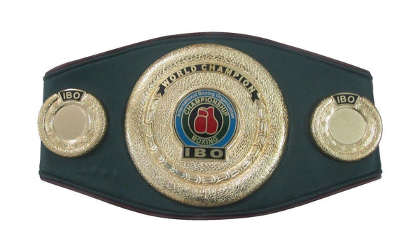 IBO INTERNATIONAL BOXING ORGANIZATION Championship Belt - Zees Belts