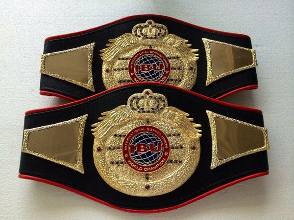 IBU INTERNATIONAL BOXING UNION Championship Belt - Zees Belts