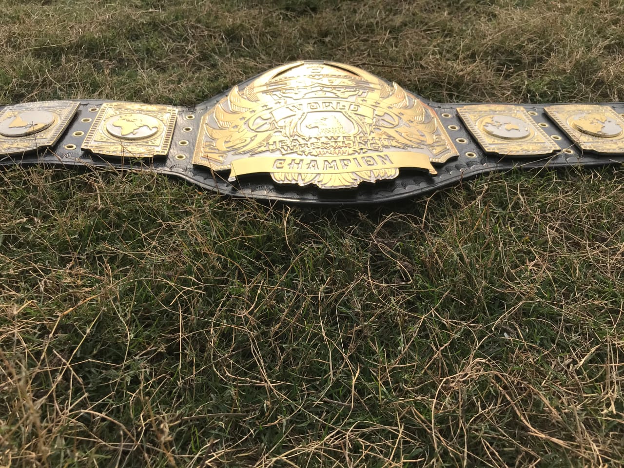 TNA Heavyweight Double Stacked Zinc Championship Belt - Zees Belts