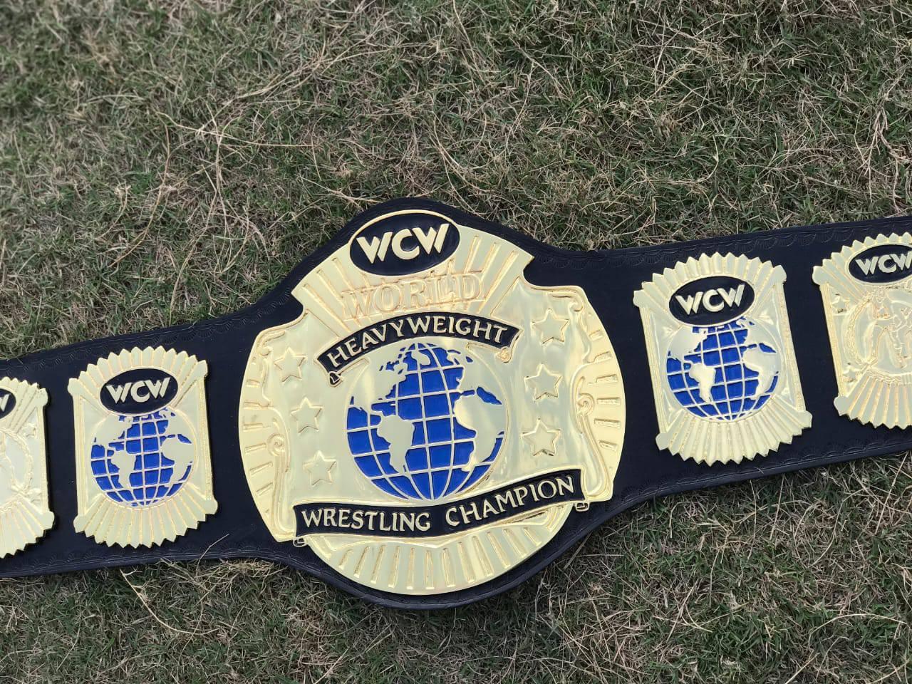 WCW WORLD TAG TEAM 24K GOLD Championship Belt - Zees Belts