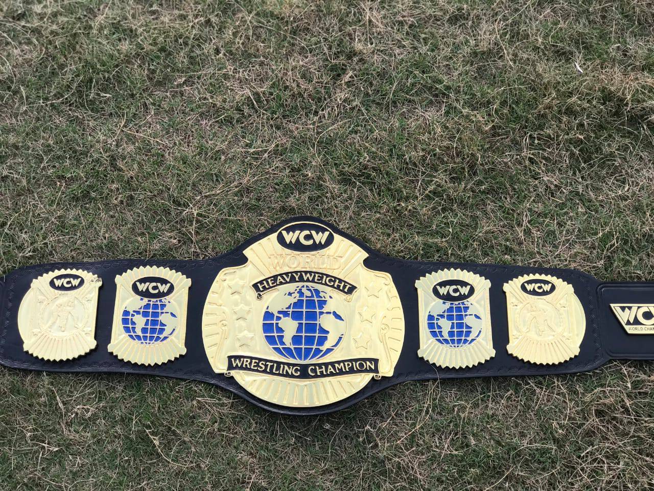 WCW WORLD TAG TEAM 24K GOLD Championship Belt