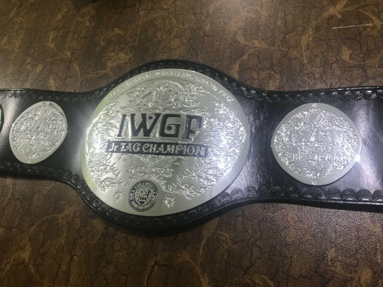 IWGP JR TAG TEAM Zinc Championship Belt - Zees Belts