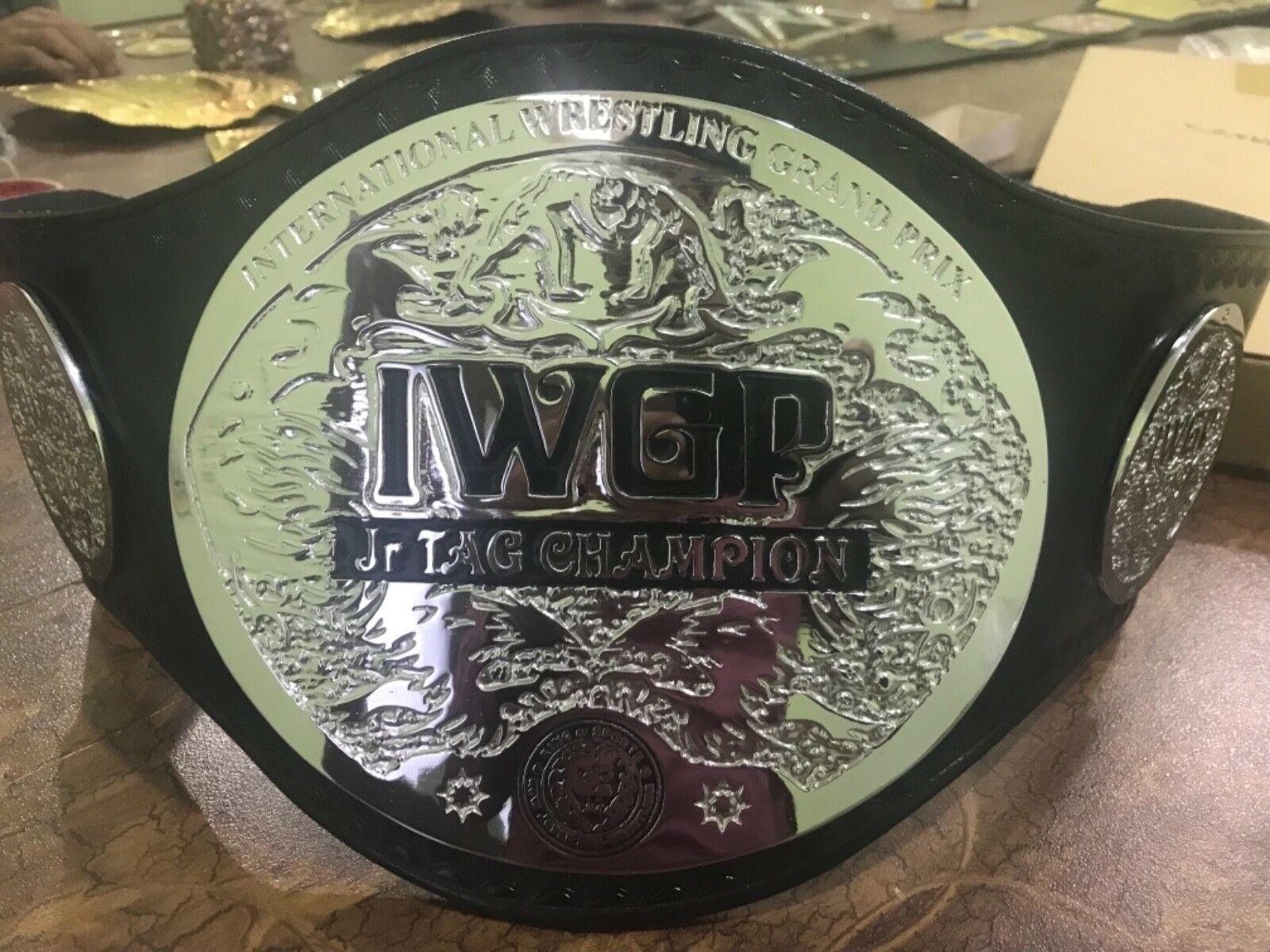 IWGP JR TAG TEAM Zinc Championship Belt - Zees Belts