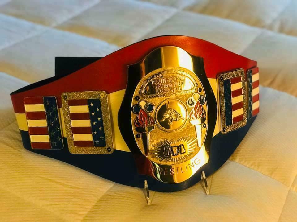 NWA SOUTHERN HEAVYWEIGHT Zinc Championship Belt - Zees Belts