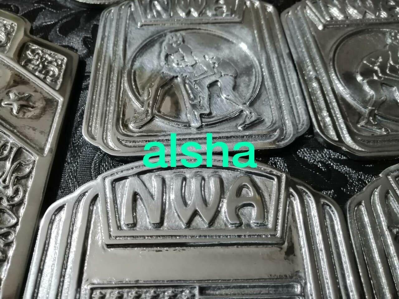 NWA NORTH AMERICAN HEAVYWEIGHT Zinc Championship Belt - Zees Belts