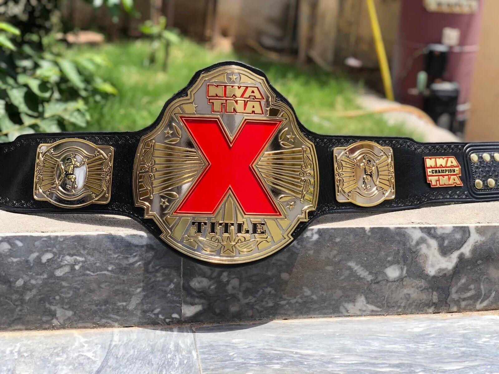NWA TNA X CNC MADE CHAMPIONSHIP BELT - Zees Belts