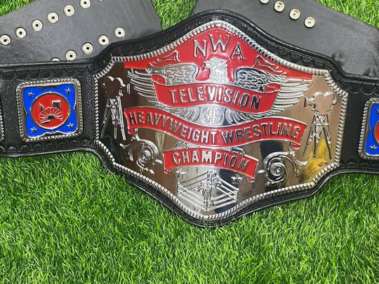 NWA TELEVISION HEAVYWEIGHT CNC MADE CHAMPIONSHIP BELT - Zees Belts