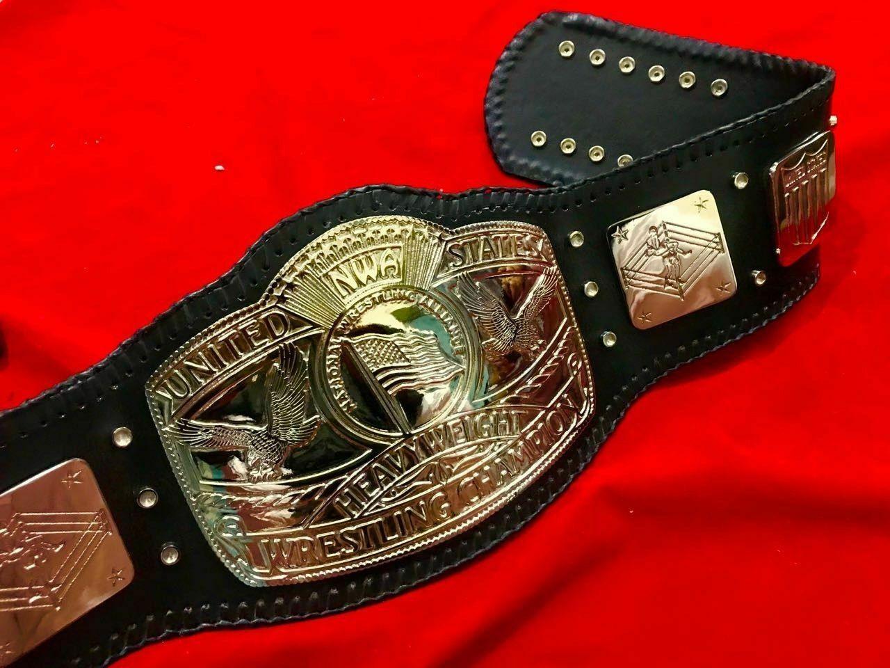 NWA UNITED STATES HEAVYWEIGHT Championship Belt Zinc Plates - Zees Belts