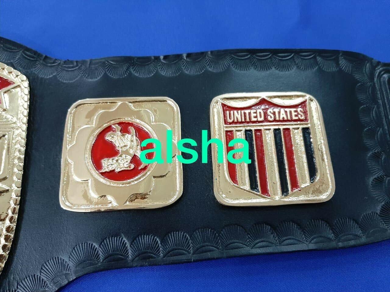 NWA US TAG TEAM Zinc Championship Belt - Zees Belts